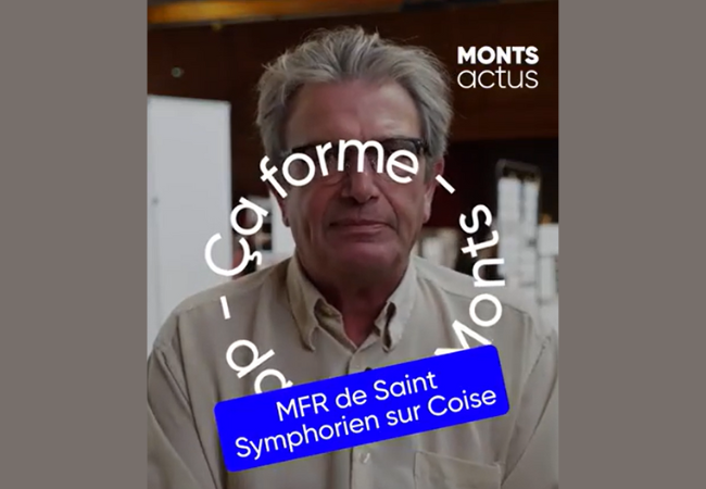 Monsieur Alain TEDESCO, directeur de la MFR de St SYmphorien sur Coise